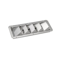Attwood Stainless Steel 5 Slot Louver 10-3/8" x 3-1/4"  • 1488-5