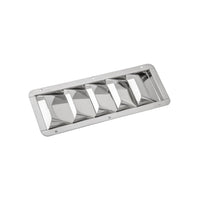 Attwood Stainless Steel 5 Slot Louver 10-3/8" x 3-1/4"  • 1488-5