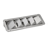 Attwood Stainless Steel 5 Slot Louver 10-3/8" x 3-1/4"  • 1488-5