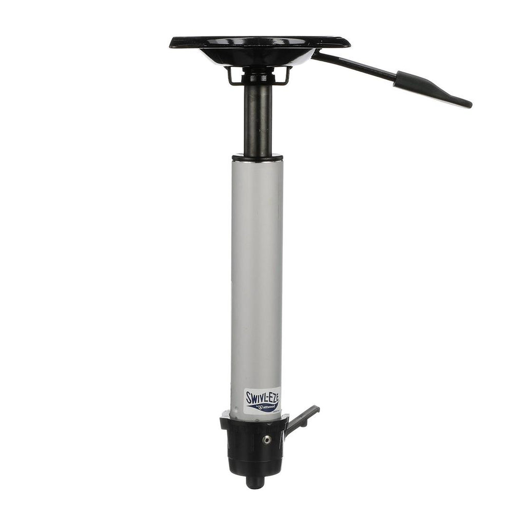 Attwood Wedge 13"-19" H x 2-3/8" D Anodized Satin Extension Adjustable Post with Seat Mount  • SP-37904