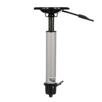 Attwood Wedge 13"-19" H x 2-3/8" D Anodized Satin Extension Adjustable Post with Seat Mount  • SP-37904