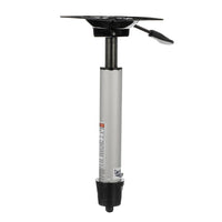 Attwood Wedge 13"-19" H x 2-3/8" D Anodized Satin Extension Adjustable Post with Seat Mount  • SP-37904