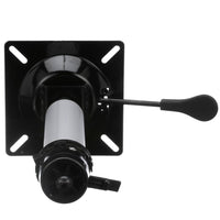 Attwood Wedge 13"-19" H x 2-3/8" D Anodized Satin Extension Adjustable Post with Seat Mount  • SP-37904