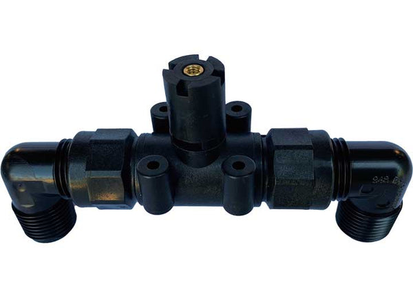 B&B Molders 2-Way Diverter Valve with 1/2" Thread for Nautilus Panel  • 94136