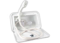 B&B Molders Exterior Shower, Polar White  • 94195