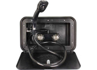 B&B Molders Exterior Shower, Black  • 94196