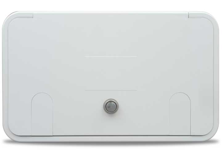 Thetford Multi-Purpose Access Hatch with 2 Vermin Doors, Key Lock, Polar White  • 94316