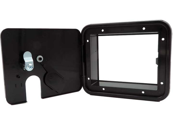 Thetford Medium 30/50 Amp Electric Cable Hatch, Key Lock, Black  • 94336