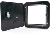 Thetford Large Electric Cable Hatch, Key Lock, Black  • 94338