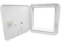 Thetford Large Electric Cable Hatch, Thumb Lock, Polar White  • 94339