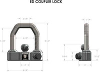 Bulletproof Hitches Extreme Duty Coupler Lock  • EDCOUPLER