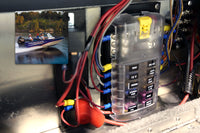 Blue Sea ST Blade Fuse Block W/Cover - 12 Circuit W/Negative Bus  • 5026-BSS
