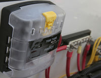 Blue Sea ST Blade Fuse Block W/ Cover - 6 Circuit Without Negative Bus  • 5028-BSS