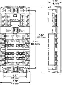 Blue Sea ST-Blade Split Bus Fuse Block  • 5032-BSS