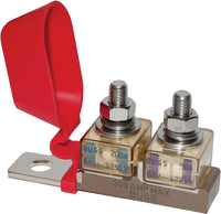 Blue Sea Terminal Fuse Block - 3/8" Mounting Hole - 2 Terminal Studs  • 2151-BSS