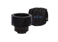 Blue Sky Outdoor Living High Efficiency Ridge Portable Fire Pit - 15.76" Diameter, Black  • PFP1513