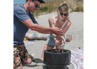 Blue Sky Outdoor Living High Efficiency Ridge Portable Fire Pit - 15.76" Diameter, Black  • PFP1513