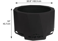 Blue Sky Outdoor Living High Efficiency Mammoth Patio Fire Pit - 32.8" Diameter  • PFP3318