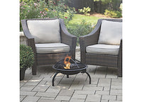 Blue Sky Outdoor Living 21.25” Round Folding Leg Portable Wood Fire Pit  • WBPFP22