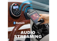 BOSS Audio Systems Weatherproof Marine Gauge Receiver and 6.5" Speaker Package  • MCKGB350B.6
