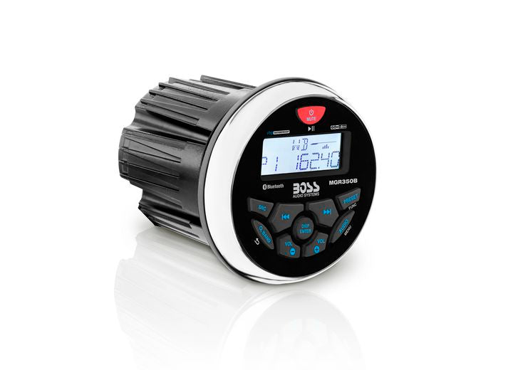 BOSS Audio Systems Marine Gauge Stereo System - Digital Media MP3 Player, Bluetooth Audio Head Unit  • MGR350B