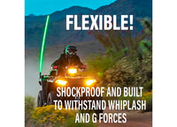 BOSS Audio Systems ATV Whip Antenna - 48", 360 Degree, RGB  • WP4