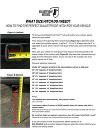 Bulletproof Hitches 2.0" Extreme Duty 10" Drop/Rise Hitch  • ED2010
