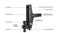 Bulletproof Hitches 2.5" Extreme 4" & 6" Offset Hitch  • ED25OFFSET
