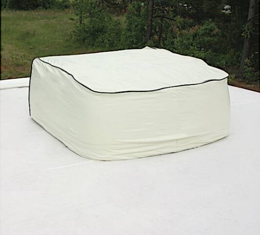 Camco Vinyl Air Conditioner Cover For Dometic and Brisk Air Models Colonial White  • 45398