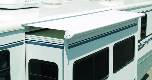 Carefree 109" White Replacement Vinyl Fabric for Slide-Out RV Awnings  • DG1090042