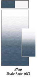 Carefree RV Awning Vinyl Fabric 14'-2" - Blue Shale Fade With White Weatherguard  • JU156C00
