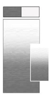 Carefree RV Awning Vinyl Fabric 19'-2" - Silver Shale Fade With White Weatherguard  • JU206D00