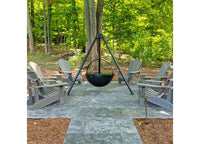 Cowboy Cauldron The Wrangler Fire Pit & Grill, 130 LBS, 36" Diameter  • 30001-WRANGLER