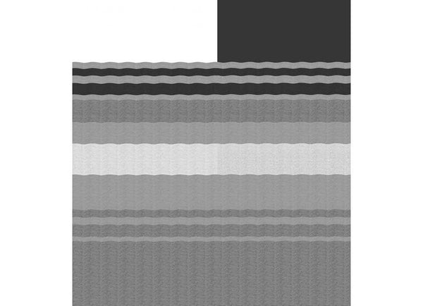 Carefree RV Awning Vinyl Fabric 16' 2", Black/Gray Dune Stripe  • JU178D8D