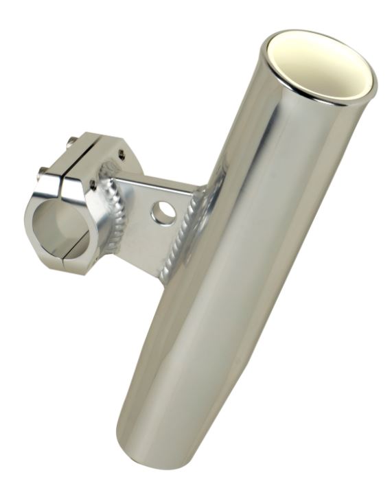 C.E. Smith Aluminum Horizontal Clamp-On Rod Holder for Rails with 1.315" Measured O.D.  • 53710