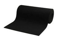 C.E. Smith Black Polyester Bunk Roll Carpet, 18" x 18'  • 11349
