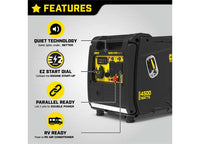 Champion Power Equipment 4500-Watt Inverter Generator  • 200989
