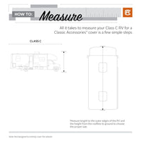 Classic Accessories PermaPro Class C Motorhome Cover, Gray, 32'-35'  • 80-314-191001-RT