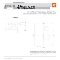 Classic Accessories PolyPro 3 Truck Camper Cover, Gray with White Roof, 10'-12'  • 80-037-153101-00