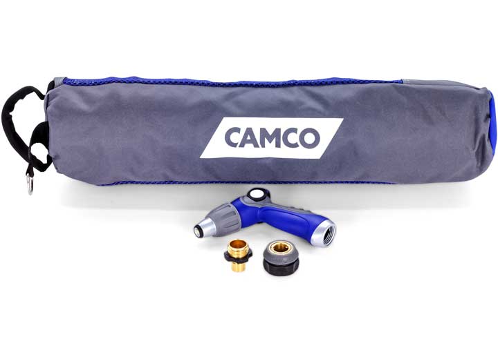 Camco 40' Coiled Hose and Spray Nozzle Kit  • 41982