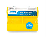 Camco RV Double Super Wheel Chock with Rope, 2-Pack  • 44478