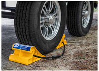 Camco RV Double Super Wheel Chock with Rope, 2-Pack  • 44478