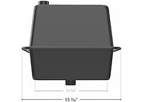 Camco Vented RV / Marine Battery Box, Double Side-By-Side  • 55370