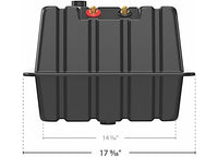 Camco Vented RV / Marine Battery Box, Double Side-By-Side  • 55370