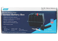 Camco Vented RV / Marine Battery Box, Double Side-By-Side  • 55370
