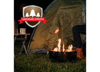 Camco Portable Campfire - w/ 8' Hose and Regulator, 14.5" Diameter  • 58041