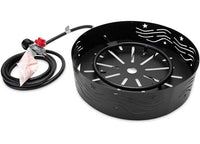 Camco Portable Campfire - w/ 8' Hose and Regulator, 14.5" Diameter  • 58041