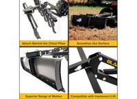 Black Boar ATV / UTV Scrape Blade Implement  • 66005