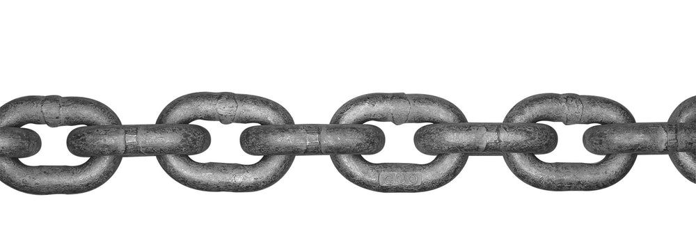 Titan 1/4" D x 141' L G30 Galvanized Steel Anchor Chain  • 10312738