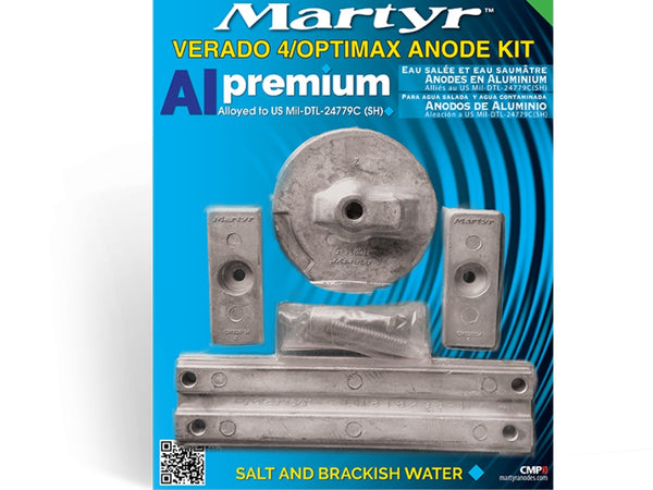 Martyr Verado, 4 Cylinder, 2006-Present, Aluminum Anodes  • CMVERADO4KITA